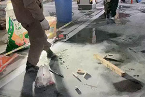 岳阳地下车库堵漏施工视频